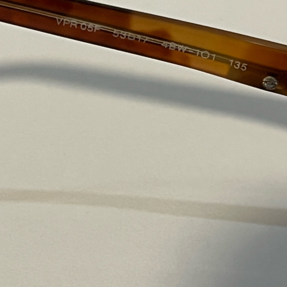 Prada Tortoise Shell Rectangular Glasses - image 5